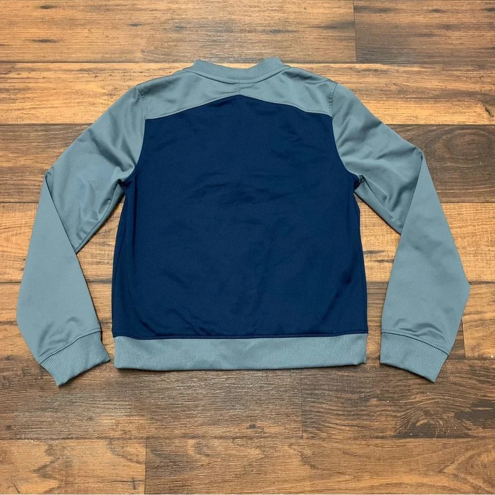 Under Armour Boys Challenger II Track Jacket Size M, Blue, Gray Sports Jacket
